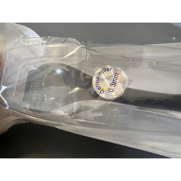 King Leonidas Beard Growth Derma Roller 0.3 mm Sterile Titanium Grooming NEW NIP - Picture 6 of 7